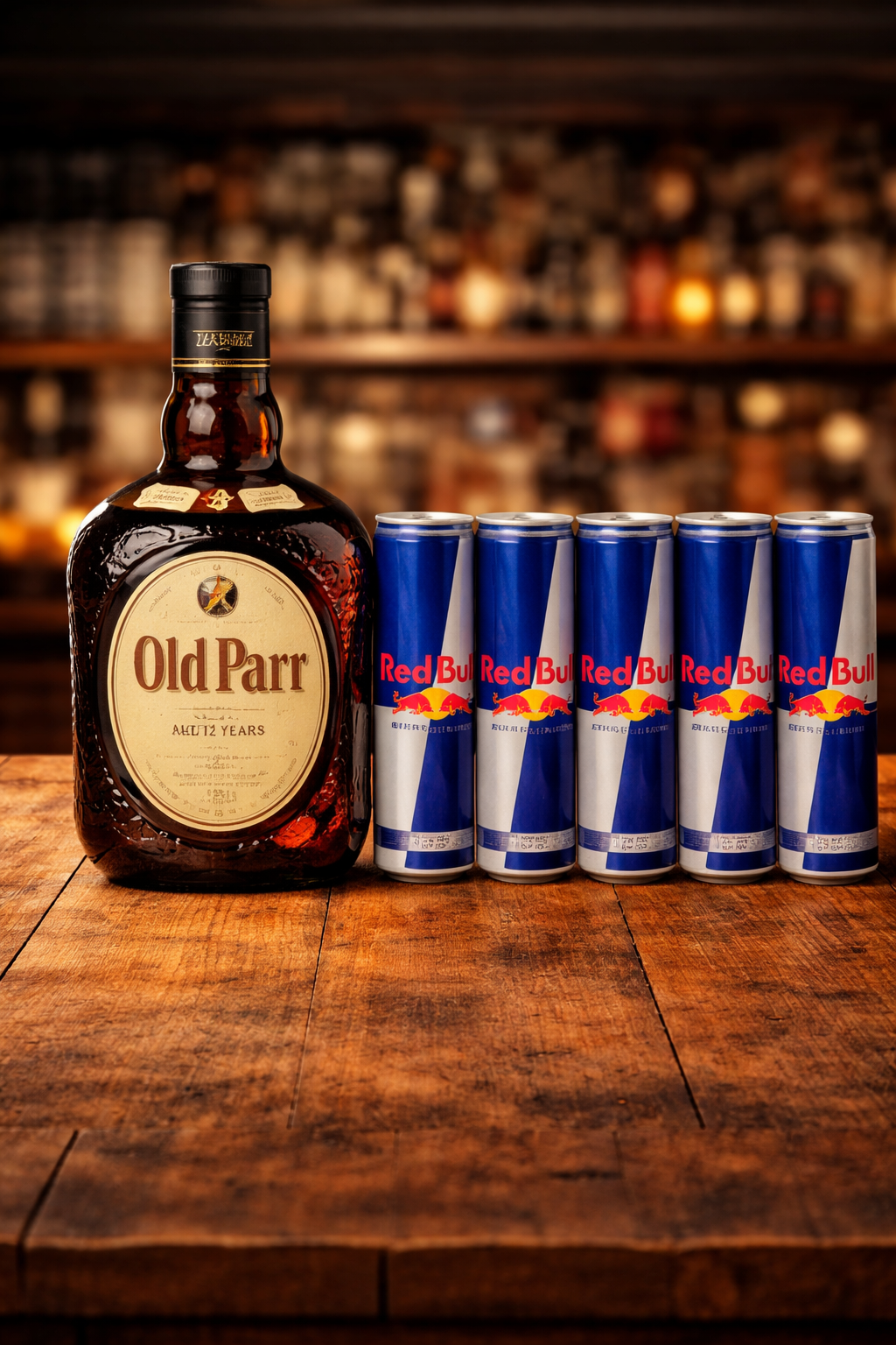 OLD PAR + 5 RED BUL